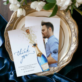 Agradecimento Algo Azul Antes de Eu Fazer o Cartão de Agradecime