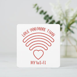 Agradecimento Ame Mais Você - Cartão De Dia de os namorados