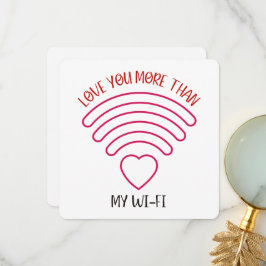 Agradecimento Ame Mais Você - Cartão De Dia de os namorados