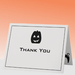 Agradecimento Amigo(a) de Festa ou Encontro no Halloween Cartão