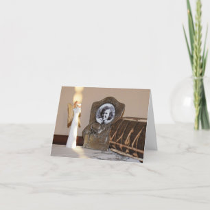 Agradecimento Angel no Cartão de Saudação Claro