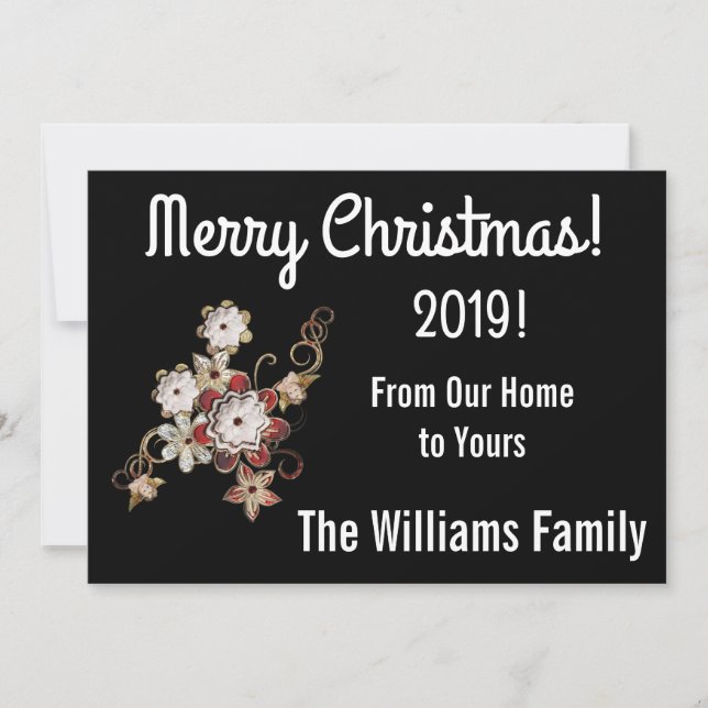 Agradecimento Anjos, Joias e Flores de Espontamento Cartão de Na (Frente)