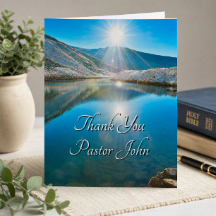 Agradecimento ao Pastor North Lake Blue Sunrise2