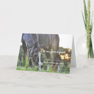 Agradecimento APÓS A MOSTRAR O Cartão de Saudação