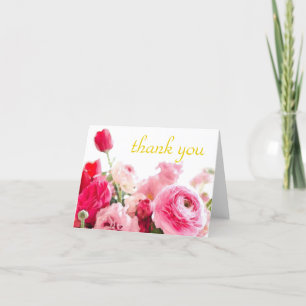 Agradecimento aquarela escrito à mão Rosas em scri
