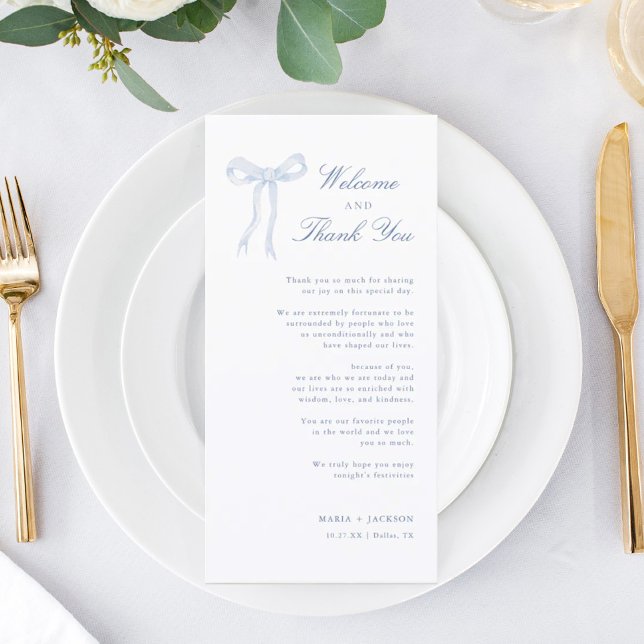 Agradecimento Arco Azul De Boas-Vindas E Obrigado Cartão De Colo (Criador carregado)