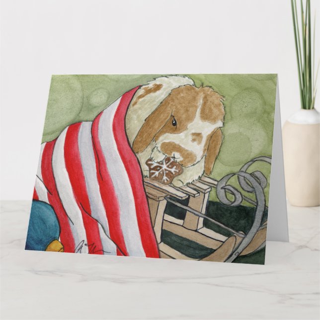 Agradecimento Aventuras do Coconut: Cartão de dezembro 8,5"x11" (Frente)