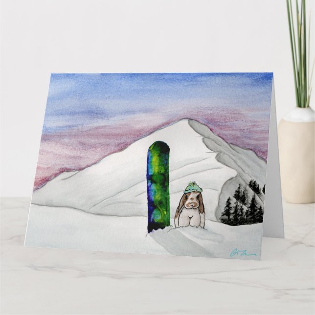 Agradecimento Aventuras do Coconut: Cartão de janeiro 8,5"x11" (Frente)