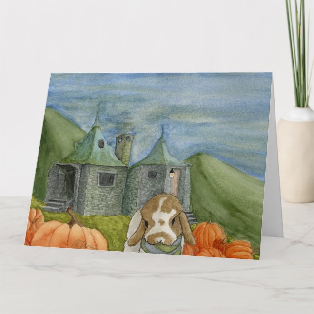 Agradecimento Aventuras do Coconut: Cartão de outubro 8,5"x11" (Frente)