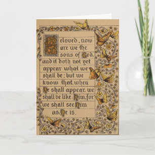 Agradecimento Banquete Cristão do Cartão de Trompetes