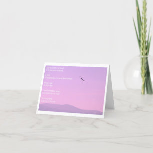 Agradecimento Cartão de abertura do Buzzard