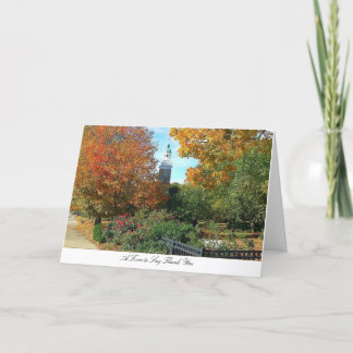 Agradecimento Cartão de Ação de Graças