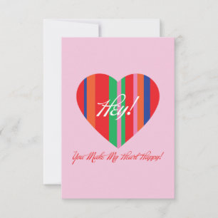 Agradecimento Cartão de Amor