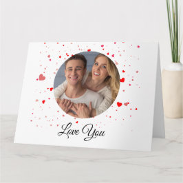 Agradecimento Cartão de Amor de São Valentim | Romântico para El