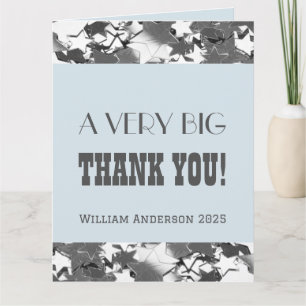 Agradecimento Cartão de Amortização de Empregado das Estrelas