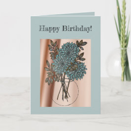 Agradecimento Cartão de Aniversário