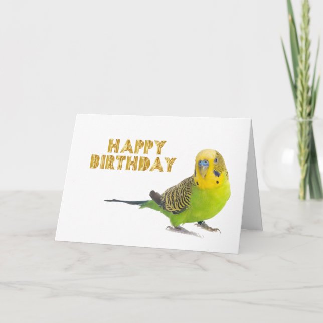 Agradecimento Cartão de Aniversário (Frente)