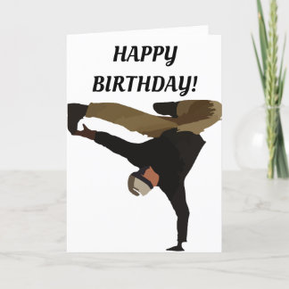 AGRADECIMENTO CARTÃO DE ANIVERSÁRIO DA BREAKDANCER