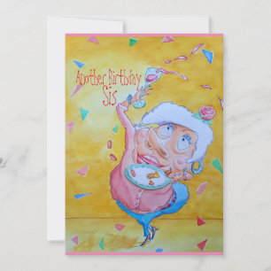 Agradecimento Cartão de aniversário da irmã