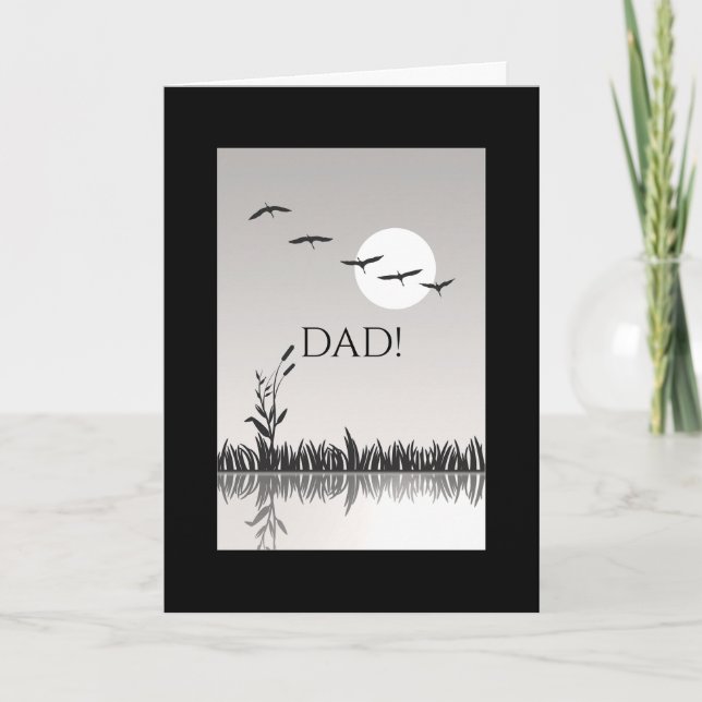 AGRADECIMENTO CARTÃO DE ANIVERSÁRIO DE VOO PARA PAI (Frente)