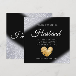 Agradecimento Cartão de Aniversário do Casamento Casual do Marid
