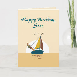 AGRADECIMENTO CARTÃO DE ANIVERSÁRIO DO FILHO DE SAILING