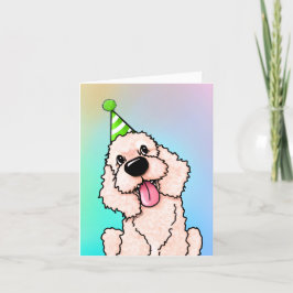 Agradecimento Cartão de Aniversário do KiniArt Sorridente