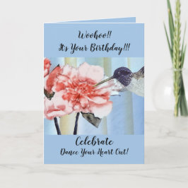 Agradecimento Cartão de aniversário espiritual