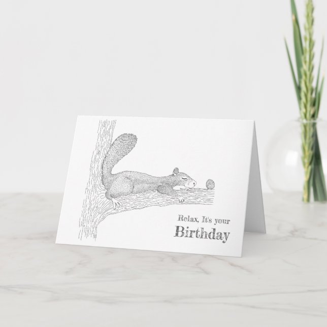 Agradecimento Cartão de Aniversário Feliz Personalizado "Meu pre (Frente)