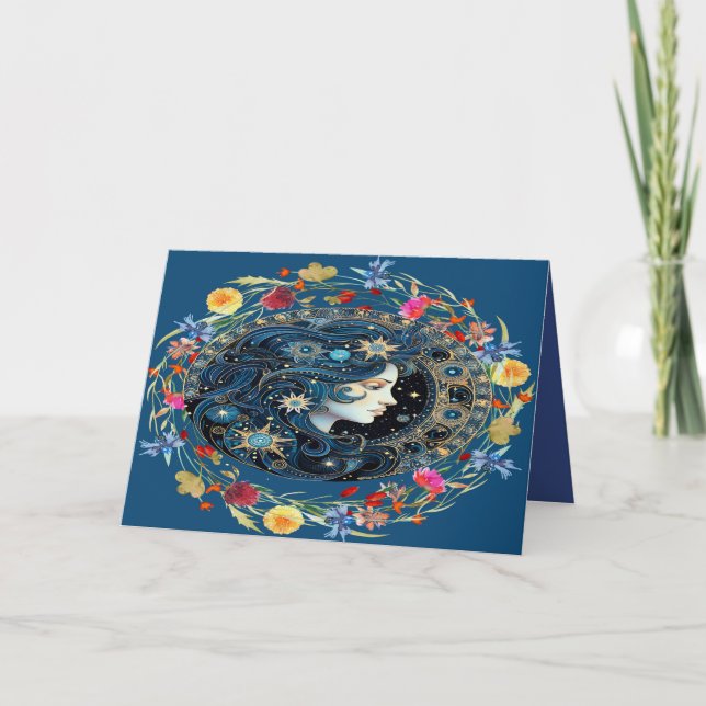 Agradecimento Cartão de aniversário para um Aquário 1/20 a 2/18 (Frente)