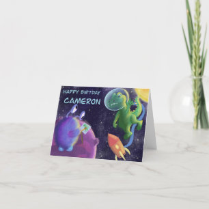 Agradecimento Cartão de aniversário personalizado