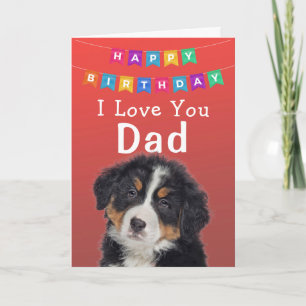 Agradecimento Cartão de Aniversário Personalizado Melhor Pai de