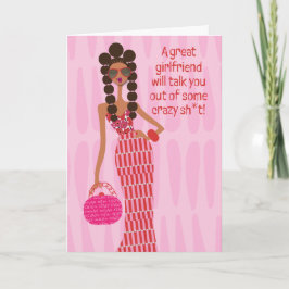 Agradecimento Cartão de aniversário - Um namorada excelente