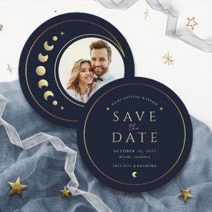Agradecimento Cartão de Antecipação de Casamento Azul Celestial