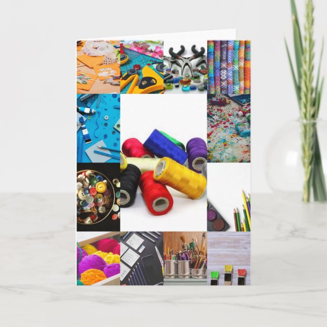 Agradecimento Cartão de artesanato (Frente)