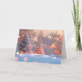Agradecimento Cartão de Boas Festas de Natal Isaías 7:14 (5x7)