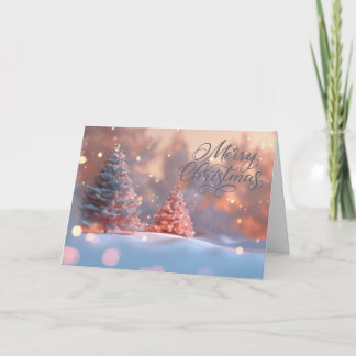 Agradecimento Cartão de Boas Festas de Natal Isaías 7:14 (5x7)