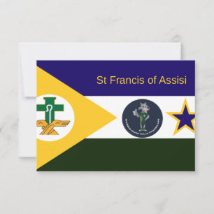 Agradecimento Cartão de Boas Festas de São Francisco de Assis