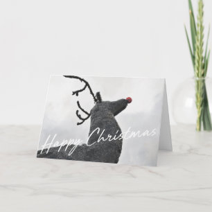 Agradecimento Cartão de Boas Festas RUDOLPH FLIGHT