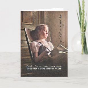 AGRADECIMENTO CARTÃO DE BOAS-VINDAS BOM LIVRO