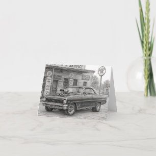 Agradecimento Cartão de Boas Vindas Old 66 Nova