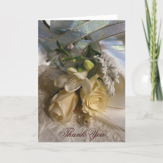 Agradecimento Cartão de Casamento Agradecer