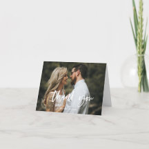 Cartão de Casamento Fotográfico