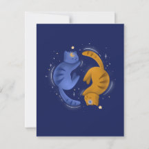 Cartão de Celestial Cats