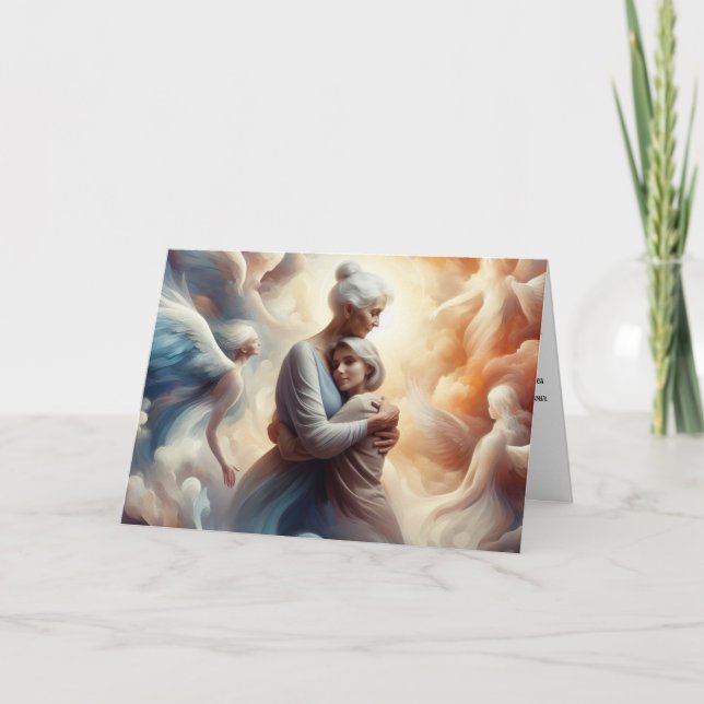 Agradecimento Cartão de condolências (Frente)