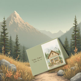 Agradecimento Cartão de convidado de casamento do Monograma de M