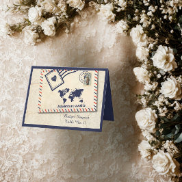 Agradecimento cartão de convidado de Destino de Aventura Global