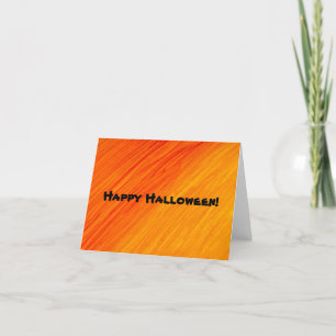 Agradecimento cartão de cumprimentos de Halloween