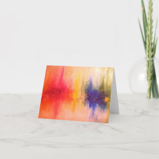Agradecimento Cartão de Cumprimentos Tie Dye