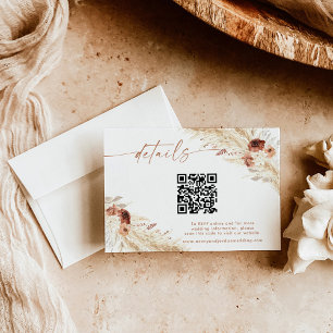 Agradecimento Cartão de Detalhes do Site de Casamento do Código 